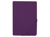 Biberna Jersey hoeslaken (Violet, 140-160 x 200 cm) - thumbnail