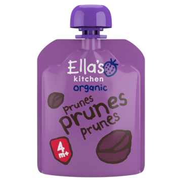 Ella's Kitchen Pruimen knijpzakjes 4+ maanden bio 70 Gram