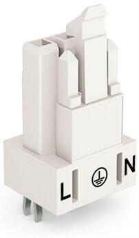 WAGO 890-823 Netstekker WINSTA MINI Bus, inbouw verticaal Totaal aantal polen: 3 16 A Wit 100 stuk(s) WAGO 890-823 Netstekker WINSTA MINI Bus, inbouw verticaal Totaal aantal polen: 3 16 A Wit 100 stuk(s)