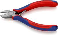 Knipex 76 12 125 Elektronica en fijnmechanica Zijkniptang Met facet 125 mm - thumbnail