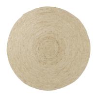 Vloerkleed riet - naturel - ø120 cm - thumbnail