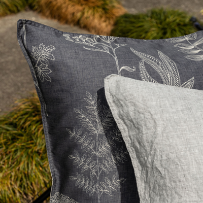 Dommelin Dommelin sierkussen Erbe Satijn 400TC Grijs-Beige 30x50