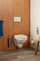 Haceka Kosmos Toiletborstelset - wandmodel - geborsteld RVS 1208604 - thumbnail