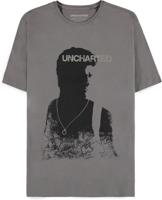 Uncharted - Men's Grey Short Sleeved T-shirt - thumbnail