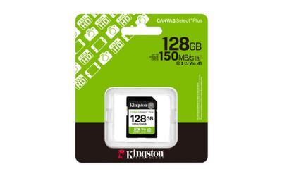Kingston Canvas Select Plus SDXC 128 GB geheugenkaart - thumbnail