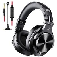 OneOdio A71M Over Ear headset Kabel Stereo Zwart High-Resolution Audio, Ruisonderdrukking (microfoon) Headset, Zwenkbare oorschelpen DJ - thumbnail