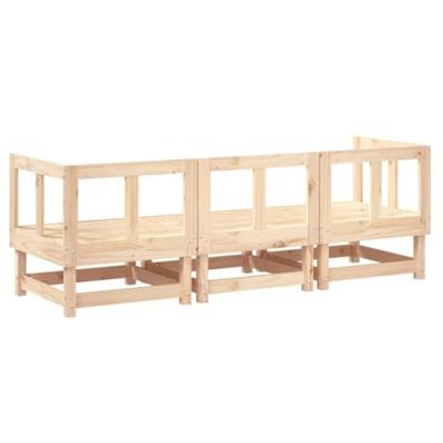 3-delige Loungeset massief grenenhout 3-delige Loungeset massief grenenhout