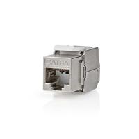 Nedis Keystone | CAT6a | RJ45 Female | S/FTP | Metaal | Doos - CCGB89730ME - thumbnail
