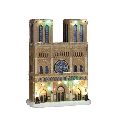 Luville Notre Dame battery operated l19xb9xh26cm - Luville