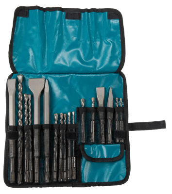 Makita Accessoires Boor-/beitelset 17-delig - D-53621 D-53621 Makita Accessoires Boor-/beitelset 17-delig - D-53621 D-53621