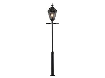 Lantaarnpaal Pallas 1-lichts 260 cm matzwart 550-750