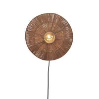 GOOD&MOJO Wandlamp 'Iguazu' Jute, 40cm, kleur Naturel - thumbnail