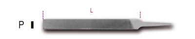 Beta Platte basterd vijlen, zonder handgreep 1718D8/P - 017180135