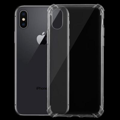 Uiterst dunne transparante TPU zacht beschermhoes voor iPhone X(Transparent)