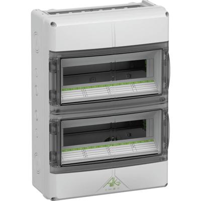 Spelsberg 73352852 AK-F 28 UL Kleine verdeelkast Opbouw (op muur), Wand Aantal groepen: 28 Aantal rijen: 2 Inhoud: 1 stuk(s)