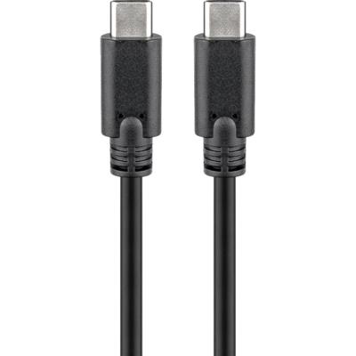 Goobay USB-C - USB-C laadkabel 1m zwart - 9550204 Goobay USB-C - USB-C laadkabel 1m zwart - 9550204