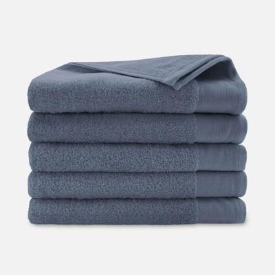 Walra Soft Cotton Handdoeken 70 x 140 cm - 550 gr/m² - Indigo - 5 stuks