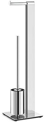 Zack Atore toiletbutler 18x72.6x20cm RVS Chroom Glans 40455