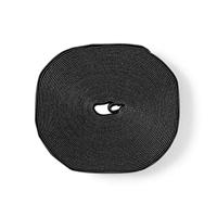 Nedis Klittenband | Klittenband Kabelbinder | 9100 mm | 1 stuks - ERGOVELC91BK ERGOVELC91BK - thumbnail