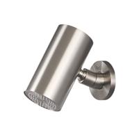 Hoofddouche Wiesbaden UniMatch Beam Rond 1 Stand met Muurbevestiging Geborsteld Staal PVD - thumbnail