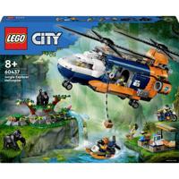 LEGO City 60437 Jungle Ontdekkingsreiziger helikopter in basiskamp - thumbnail