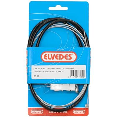 Elvedes Voor remkabel nexus rollerbrake cpl. zwart 6282