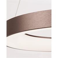 Lyora HanglampRando Thin koffie bruin Ø 60cm - 9453455 - thumbnail