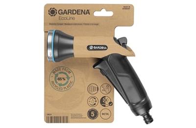 Gardena EcoLine Broes E4 - Ergonomische Tuinsproeier, Duurzaam, Regelbare Stralen, 5jr Garantie