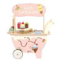 Classic World houten ijscokar - thumbnail