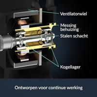 Arctic S4028-6K PC-ventilator Zwart (b x h x d) 40 x 28 x 40 mm - thumbnail