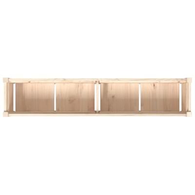 Plantenbak 150x31x31 cm massief grenenhout