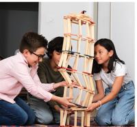 Vaten 120 planken - KAPLA® blauw - thumbnail