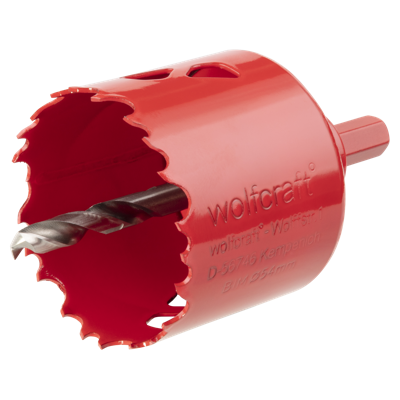 Wolfcraft Bi-metalen gatenzaag | BiM | Ø54mm | 1 stuk - 5472000 Wolfcraft Bi-metalen gatenzaag | BiM | Ø54mm | 1 stuk - 5472000