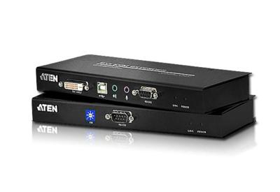 ATEN CE600 Extender (verlenging) DVI, USB-A 2.0 Via netwerkkabel RJ45 60 m