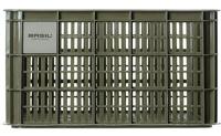 Gerecyclede fietskrat Basil Crate L 40.0 liter 39 x 49 x 26 cm - moss green - thumbnail