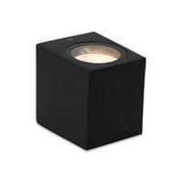 LED-wandlamp Lido zwart GU10 inclusief GU10-spots - thumbnail