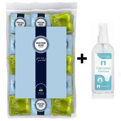 MISTER SIZE 49 - Smallere Condooms Ultradun 100 stuks