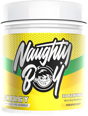 Naughty Boy Energy Pre-Workout Pineapple Crush (390 g)
