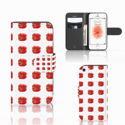 Apple iPhone 5 | 5s | SE | Book Cover | Paprika Red