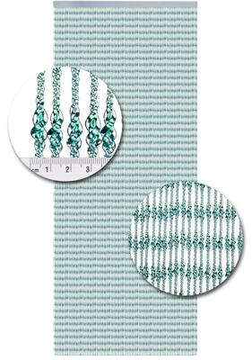 Vliegengordijn Kunststof Pisa Zee Groen - 100cm x 240cm