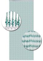 Vliegengordijn Kunststof Pisa Zee Groen - 100cm x 240cm - thumbnail