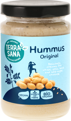 TerraSana Hummus orignal bio 190 Gram