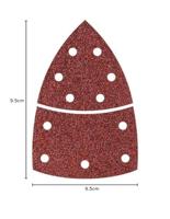 Wolfcraft Hechtschuurbladen | K40, K80, K120 | 15 stuks - 3118000 - thumbnail