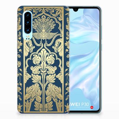 Huawei P30 | TPU Case | Beige Flowers