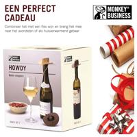 Monkey Business Wijnstopper Howdy set van 2 - thumbnail