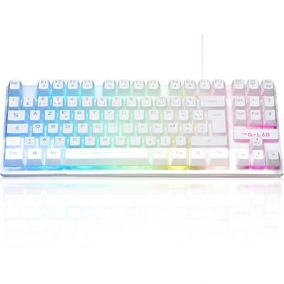 Gaming Keyboard The G-Lab Caesium TKL AZERTY