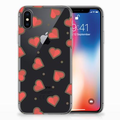 Apple iPhone X | Xs | TPU bumper | Hearts Apple iPhone X | Xs | TPU bumper | Hearts