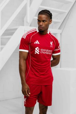Liverpool Thuis Shirt Senior 2025/2026 - Maat L - Kleur: RoodWit | Soccerfanshop Liverpool Thuis Shirt Senior 2025/2026 - Maat L - Kleur: RoodWit | Soccerfanshop