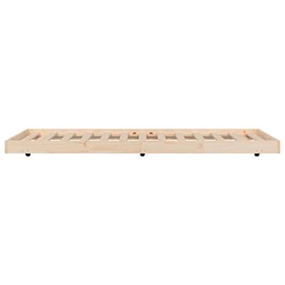 Bedframe zonder matras massief grenenhout 75x190 cm Bedframe zonder matras massief grenenhout 75x190 cm