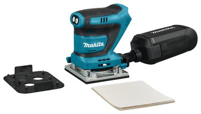 Makita DBO482Z Accu Handpalm Vlakschuurmachine | 18V | Zonder accu's en lader | In doos - DBO482Z Makita DBO482Z Accu Handpalm Vlakschuurmachine | 18V | Zonder accu's en lader | In doos - DBO482Z